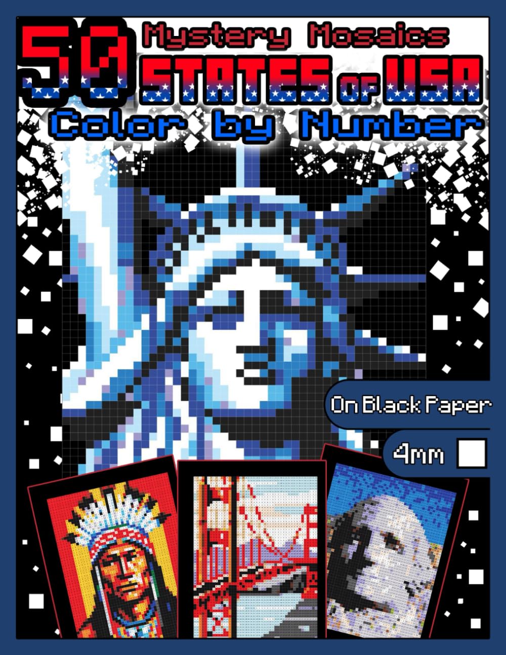 100 Color by Number Mysteries Book