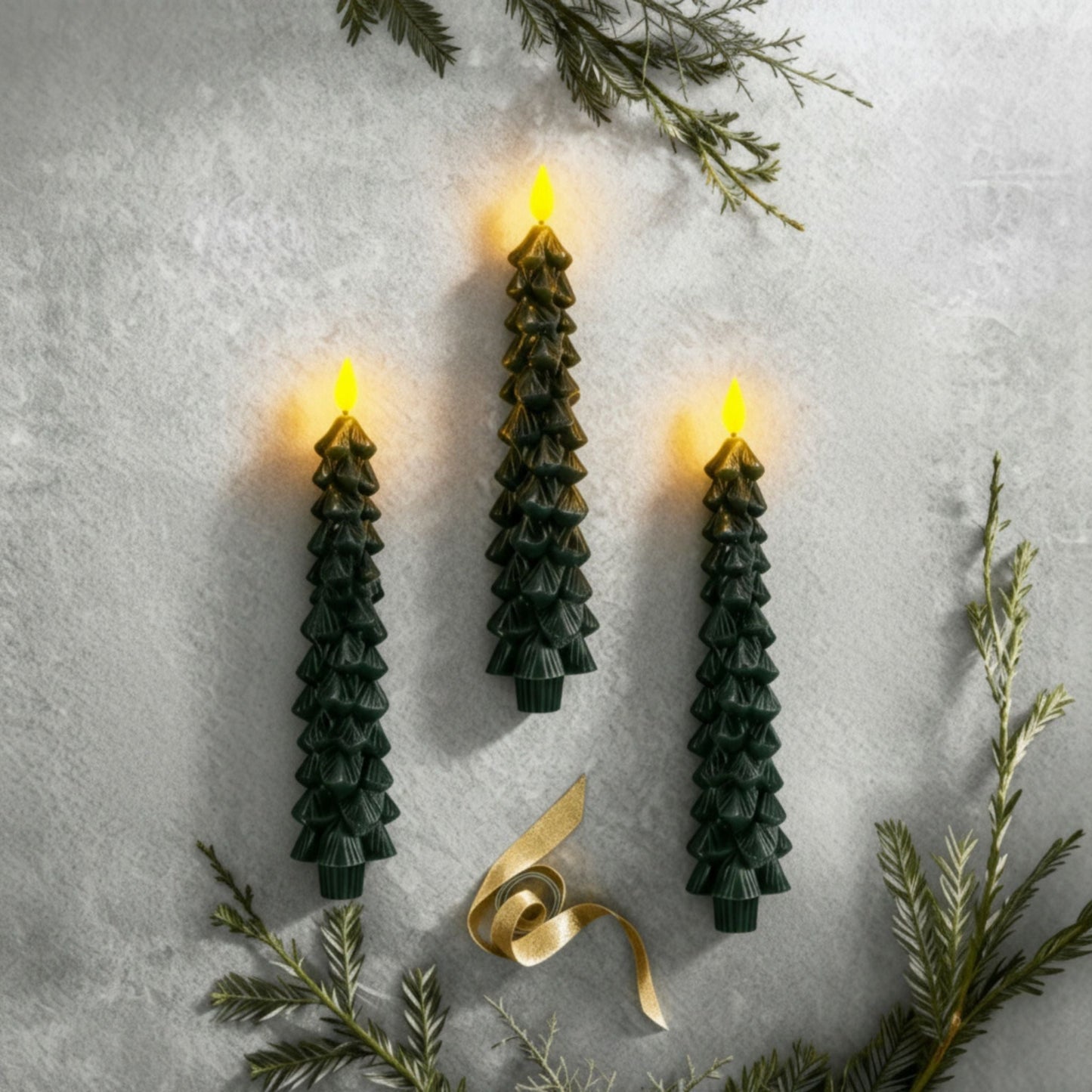 Flameless Tree Candles