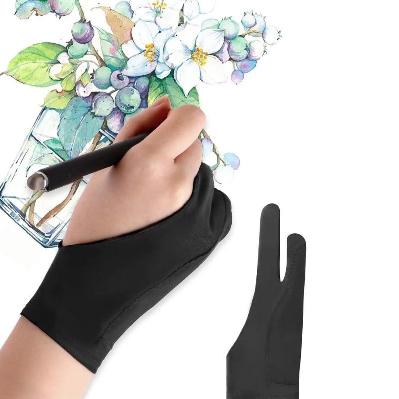 Anti-Smudge Drawing Glove